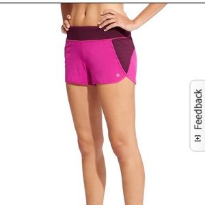 Athleta track this run short electric fuschia
